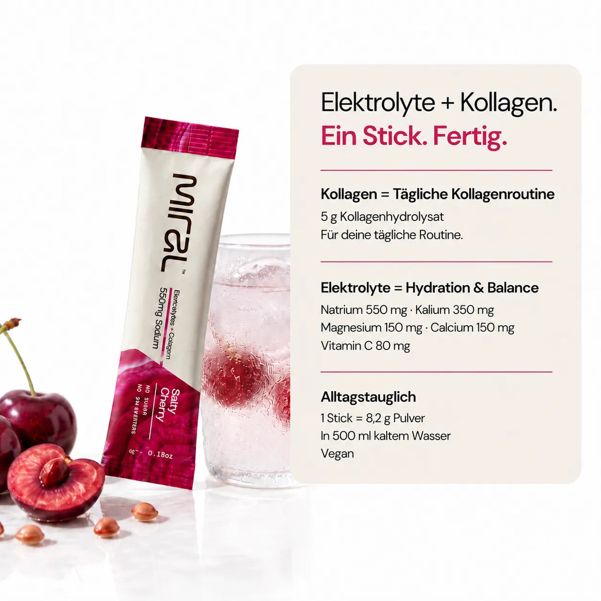 Elektrolyte + Kollagen